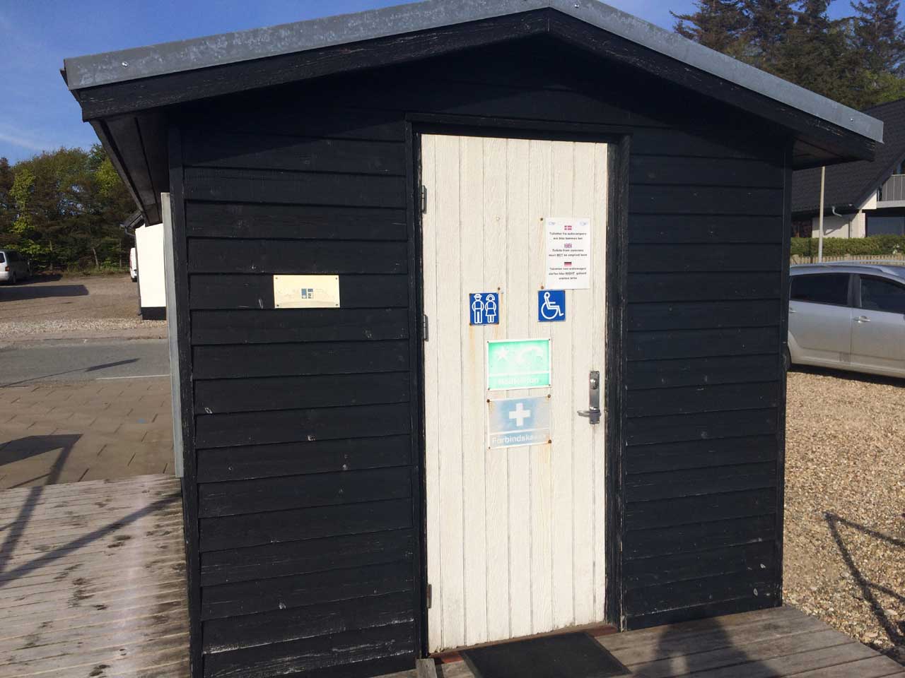 Handicapvenlig Toiletbygning